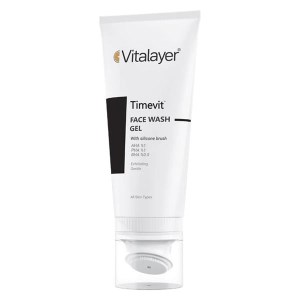 ژل شستشو براش دارTIMEVIT ویتالایر حجم 200 میل