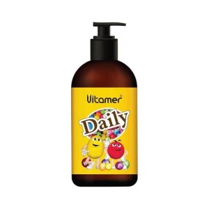 مرطوب کننده پمپی daily cream زرد ویتامر حجم 250 گرم