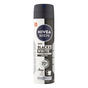 اسپری نیوا حجم 150 میل رایحه black & white invisible