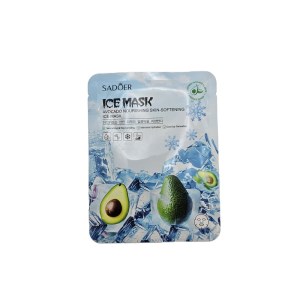 ماسک ورقه ای رایحه ی AVOCADO ICE MASK برند SADORE