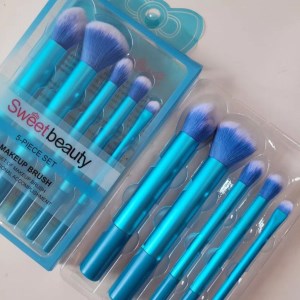 ست براش 5 تایی کد 1067 sweet beauty رنگ آبی