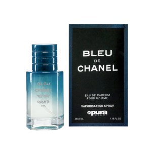 ادکلن pura رایحه bleu de cganel حجم 35 میل