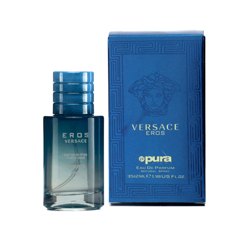 ادکلن pura رایحه versace eros حجم 35 میل