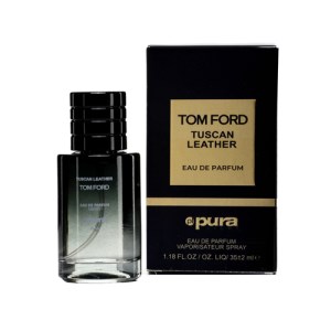 ادکلن pura رایحه toscan leather tomford حجم 35 میل
