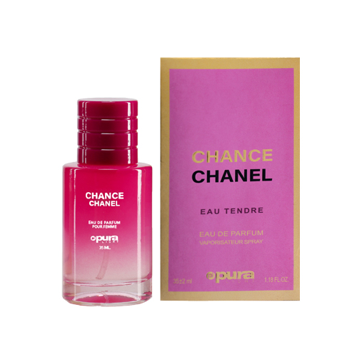 ادکلن pura رایحه chance chanel حجم 35 میل