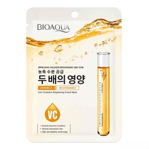 ماسک ورقه ای رایحه ی NICOTINAMIDE برند bioaqua