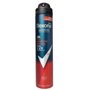 اسپری خوشبو کننده بدن مردانه antibacterial protection رکسونا حجم 200 میل