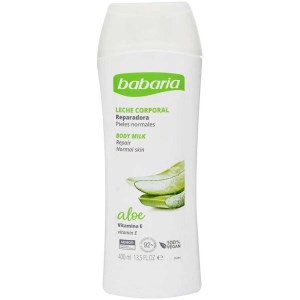 شیر بدن aloe باباریا حجم 400 میل