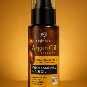 روغن مو آرگان لایتنس مدل Professional Hair Oil – تقویت‌کننده و ضد وز